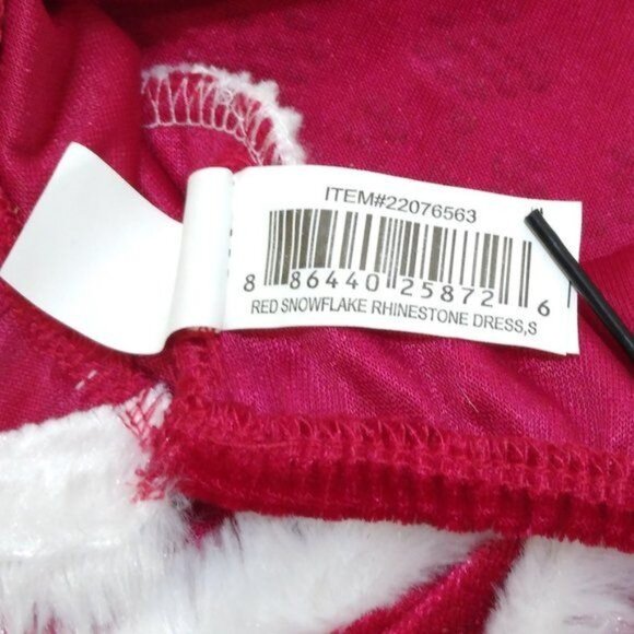 Simple Dog Christmas Outfits Small Dog Puffer Hoodie Snowflake Skirt Scarfs EUC - Picture 6 of 15